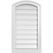 Ekena Millwork Arch Top Surface Mount PVC Gable Vent w/ 2"W x 2"P Brickmould Sill Frame, 16"W x 26"H GVPAR16X2603SN - alternate 1